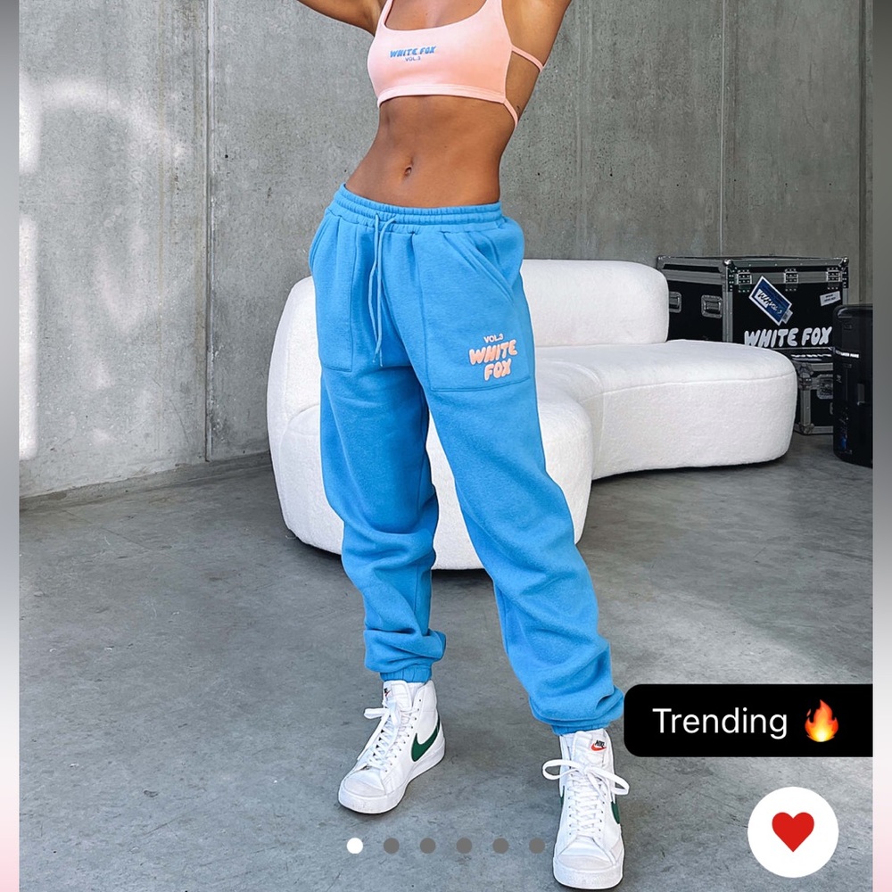 NWT White Fox Azure Sweatpants - Size S